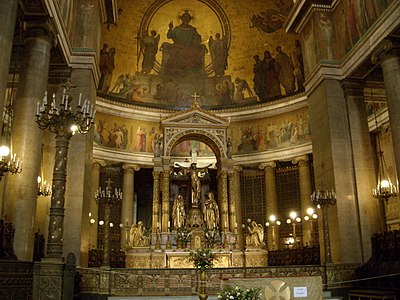 Choir and main altar