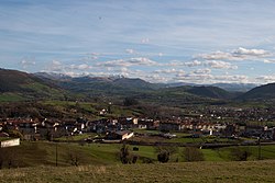 View of the town centre from La Tejera neighbourhood, located at a higher altitude