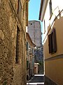 Uitzicht op de toren van Castel di Tora