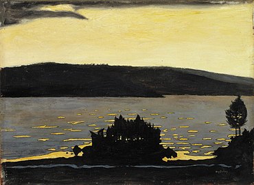 Kevätilta jäänlähdön aikaan (1897)