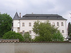 Eastern wing of the Slatiňany Castle