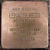 Stolperstein Rees Millingen Hauptstraße 31 Lena Berets