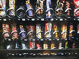 Automat mit Süßwaren und Schokoriegel
