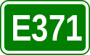 Zeichen der Europastraße 371