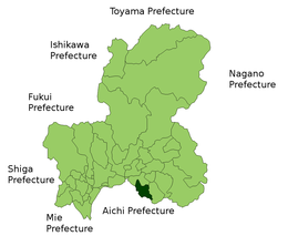 Tajimi – Mappa