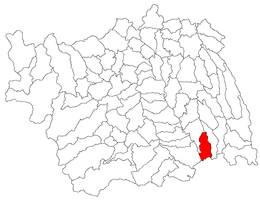 Tătărăști – Mappa