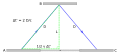 Observer moving parallel relative to setup, ...