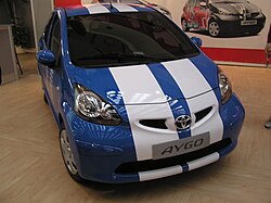 Toyota Aygo at 2005 Belgrade Automobile Fair