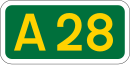 A28 road