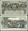 25 Pfennig Notgeldschein (1919) von Wittlich