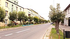 Ul. Głowackiego w Łyszkowicach w ciągu drogi nr 704