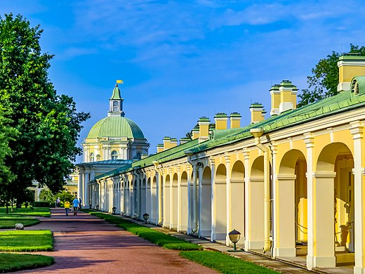 962. Большой (Меншиковский) дворец, Ломоносов, Петродворцовый район Автор — Никонико962