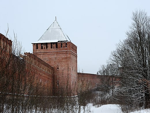 676. Позднякова башня Смоленской крепости, Смоленск Автор — Vsatinet