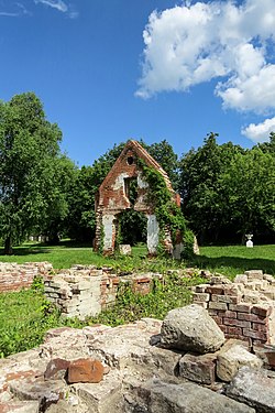 77. Руины флигеля, усадьба Ветошкино, Гагинский район, Нижегородская область Автор — Liora137