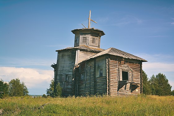 204. Церковь Власьевская, Тулгас, Виноградовский район Автор — Mpr89