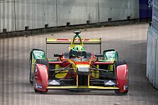 Lucas Di Grassi w samochodzie Spark-Renault SRT_01E podczas ePrix Londynu 2015