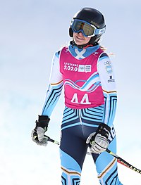 Sofía Saint Antonin beim Super-G-Wettbewerb