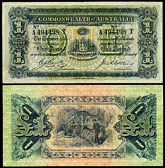 Banknotes of the Australian pound