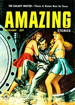 Amazing Stories cover image for December 1956