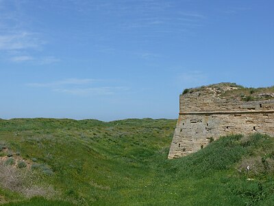Un bastion de la forteresse.