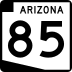 State Route 85 marker