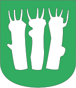 Coat of arms of Asker (1975-2019)