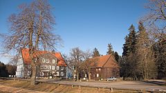 Zajazd Auerhahn w górach Harz na 636 m n.p.m.
