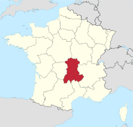 Alvernia – Localizzazione
