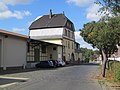 das Bahnhofsgebäude von Neukirchen