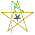 Io, CristianCantoro, di fronte al Progetto:Matematica di it.wiki con i poteri conferitemi da me stesso ti conferisco Utente:Aldoaldoz la barnstella delle costruzioni con riga e compasso per i tuoi meravigliosi lavori.