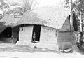 "Kacha ghor" bedroom hut in Bonpara, 1966