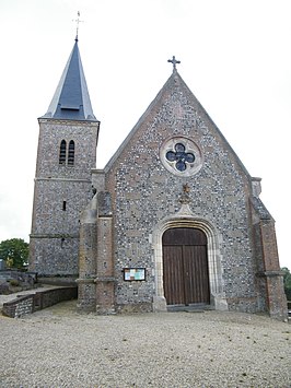 De kerk van Bracquemont