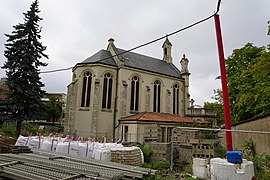 l'église orthodoxe Saint Nicolas, côté du quai.