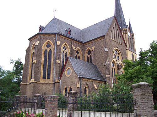 Chorseite St. Evergislus Bornheim-Brenig (Rheinland)