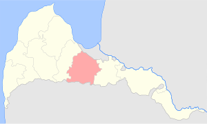 Митавский (Добленский) уезд на карте