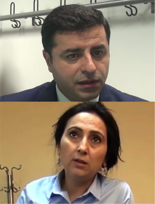 Selahattin Demirtaş und Figen Yüksekdağ (2016)