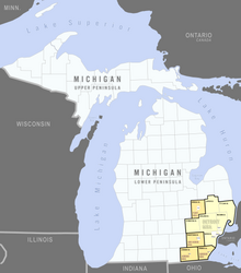 Detroit Region Within Michigan Detroit Region Footprint.png