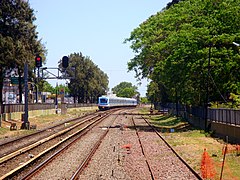 Panorama de las vías con vista hacia Padua