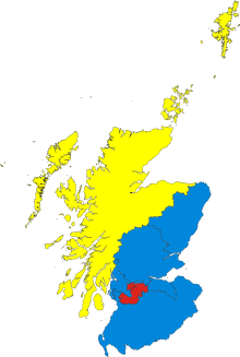 Map of the Scottish results. European Parliament election, 1979 (Scotland).svg