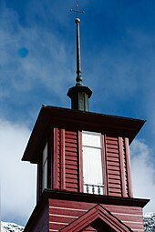 View of the spire