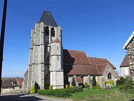 The church in Fontaine-Denis