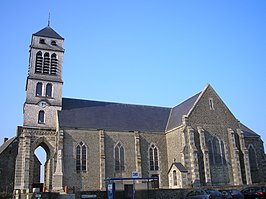 De kerk te Bernières-le-Patry
