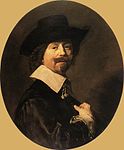 Porträtt av en man av Frans Hals 1644