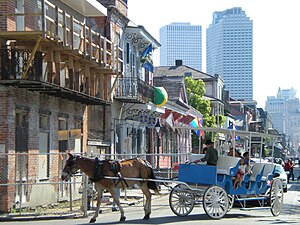 English: French Quarter - New Orleans