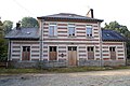 La gare de Baud (bâtiment voyageurs fermé).