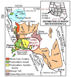 Геологическая карта региона Лонг-Вэлли и Моно-Басин (USGS) .png