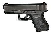 The Glock 23.