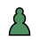 {{{square}}} green pawn