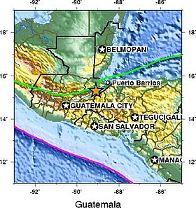 Image illustrative de l’article Séisme de 1976 au Guatemala