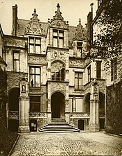 Photographie de l'hôtel Goüin en 1920.